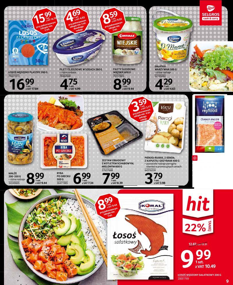 Gazetka promocyjna Selgros str. 9