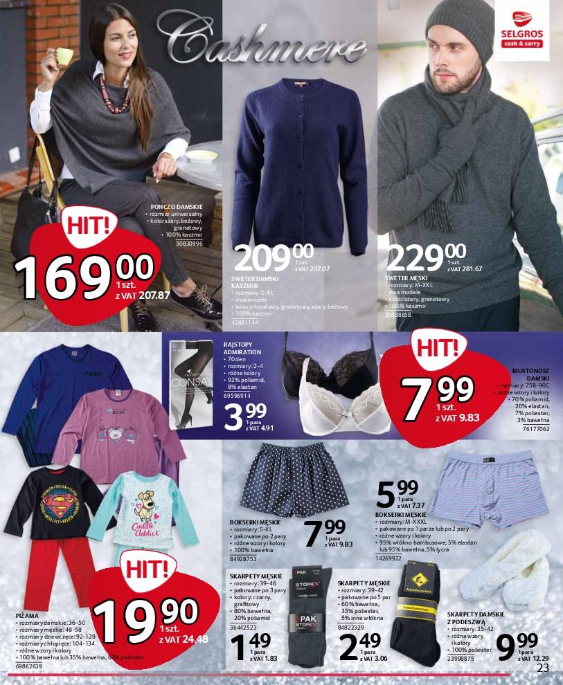 Gazetka promocyjna Selgros str. 23