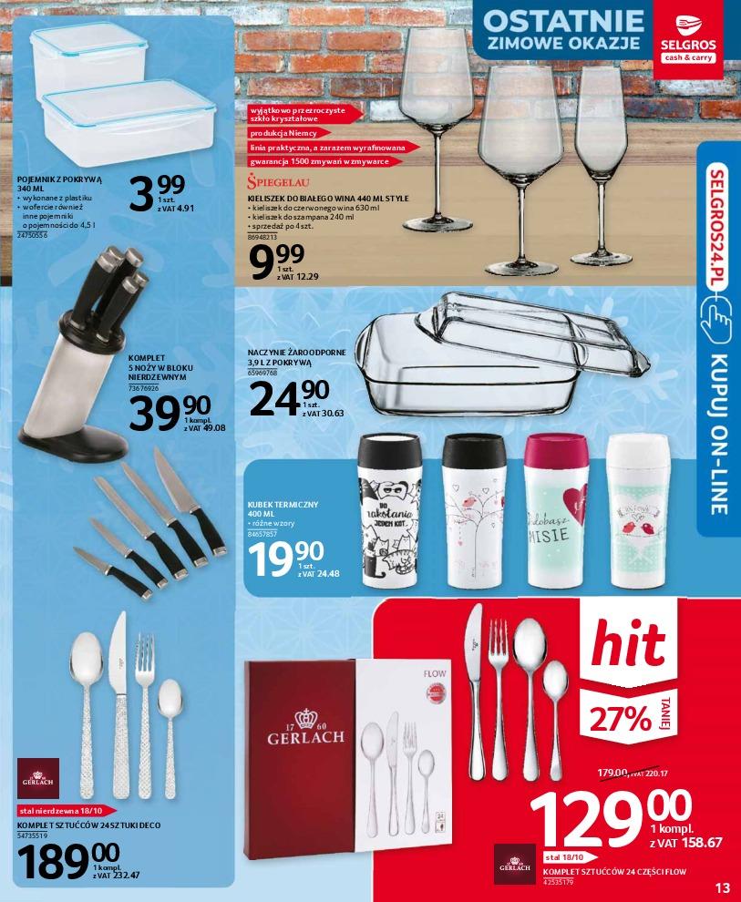 Gazetka promocyjna Selgros str. 13