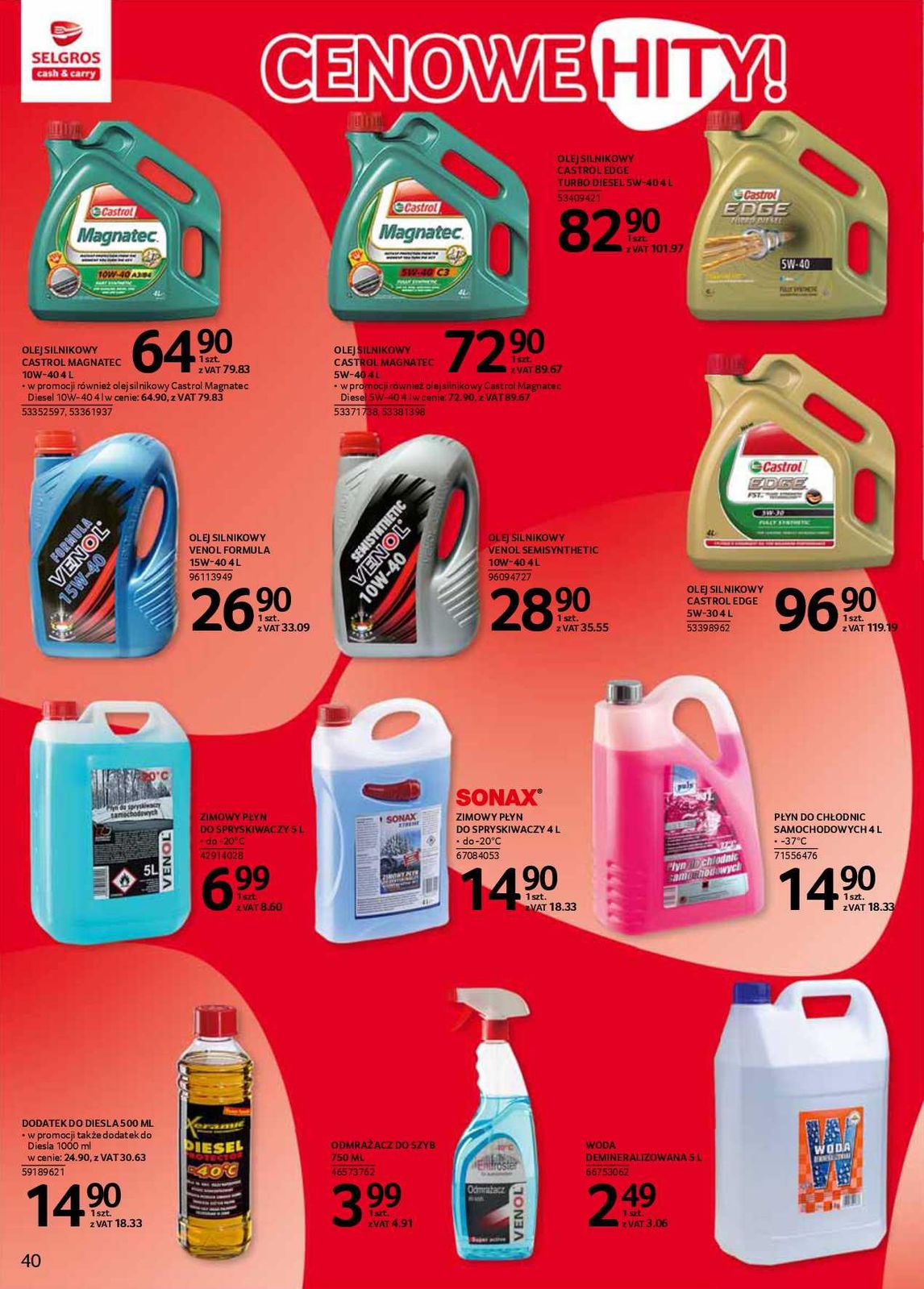 Gazetka promocyjna Selgros str. 40