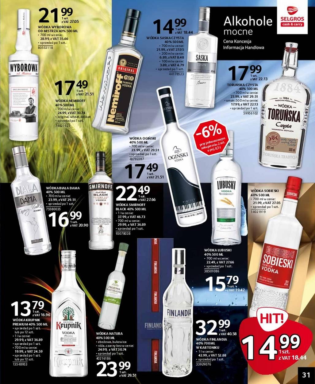 Gazetka promocyjna Selgros str. 31