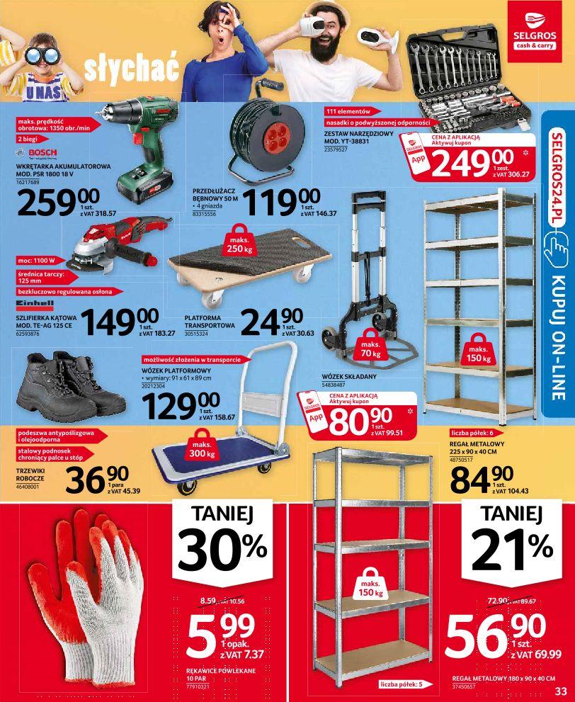 Gazetka promocyjna Selgros str. 33