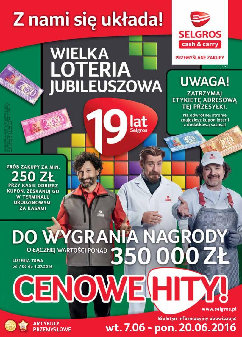 Gazetka promocyjna Selgros str. 1