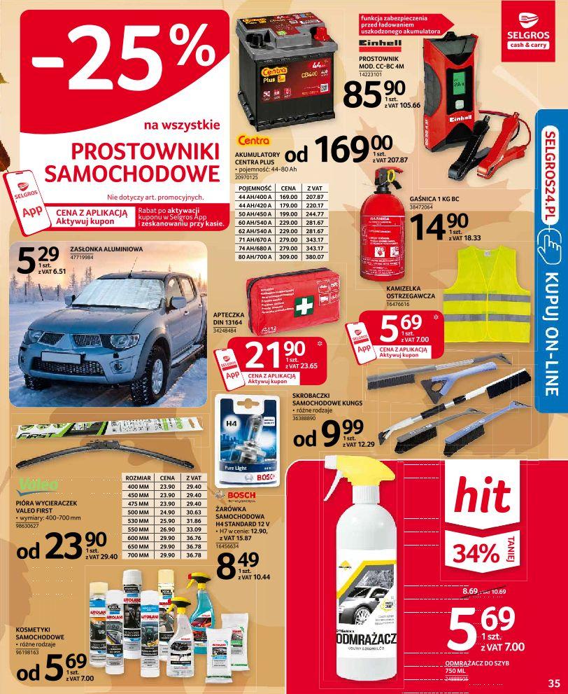 Gazetka promocyjna Selgros str. 35