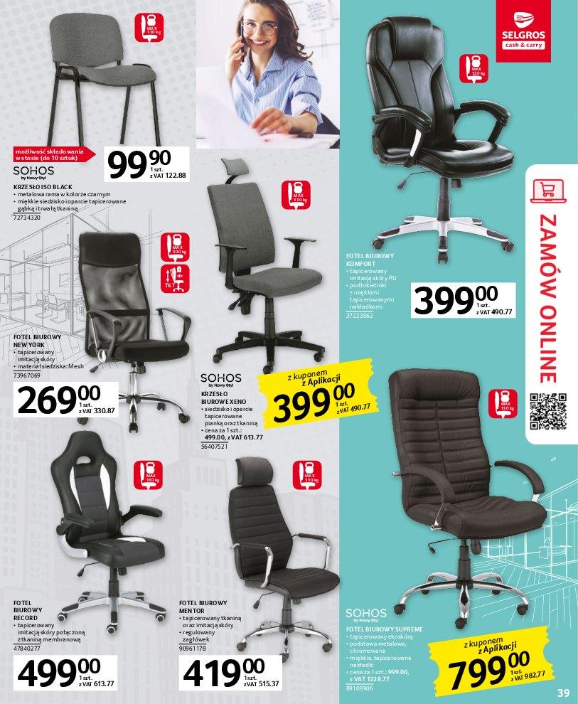 Gazetka promocyjna Selgros str. 39