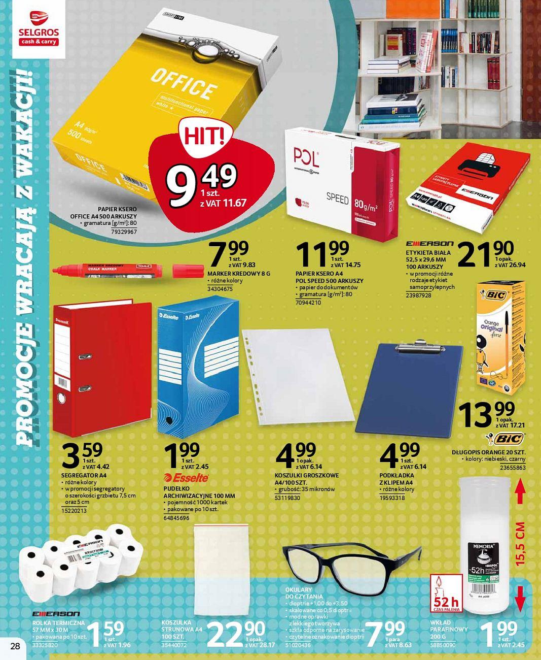 Gazetka promocyjna Selgros str. 28