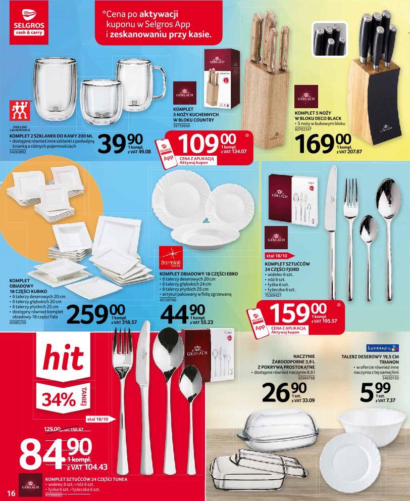 Gazetka promocyjna Selgros str. 16