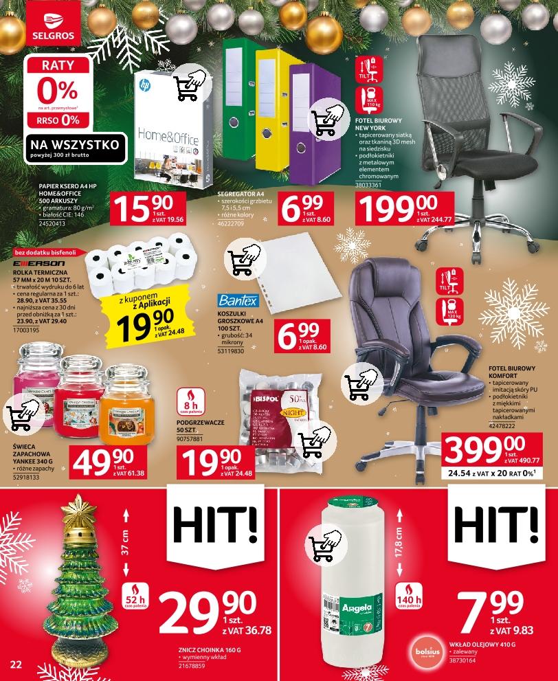 Gazetka promocyjna Selgros str. 22