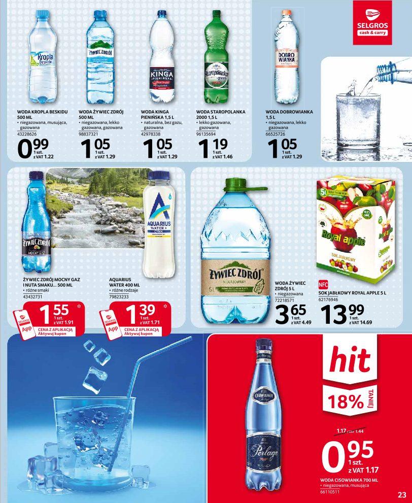 Gazetka promocyjna Selgros str. 23