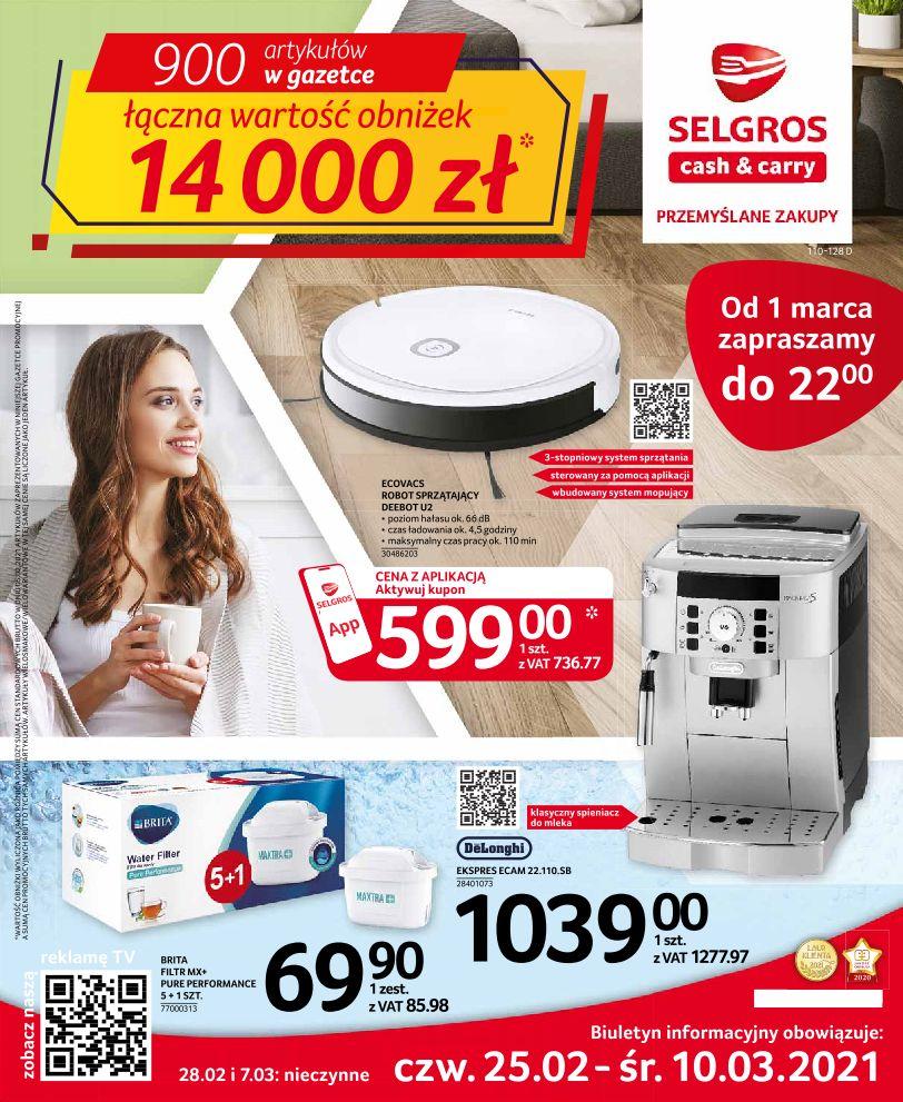Gazetka promocyjna Selgros str. 1