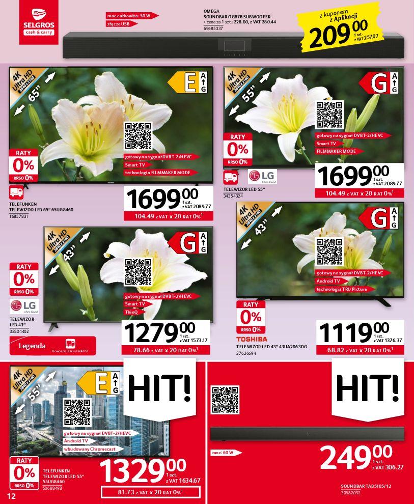Gazetka promocyjna Selgros str. 12