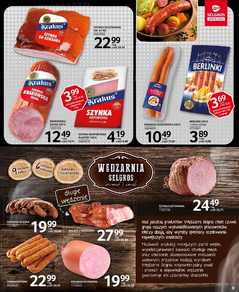 Gazetka promocyjna Selgros str. 9