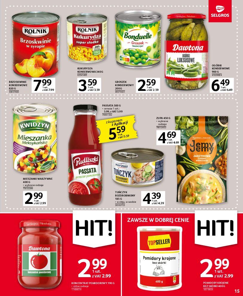 Gazetka promocyjna Selgros str. 15
