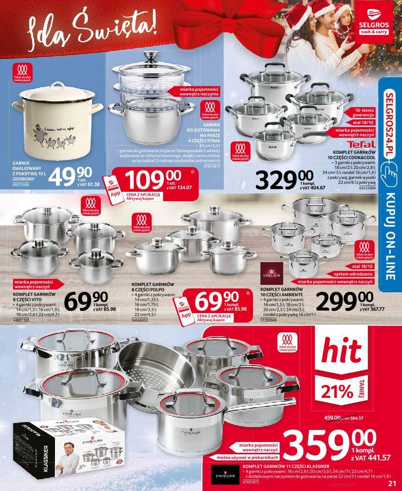 Gazetka promocyjna Selgros str. 21
