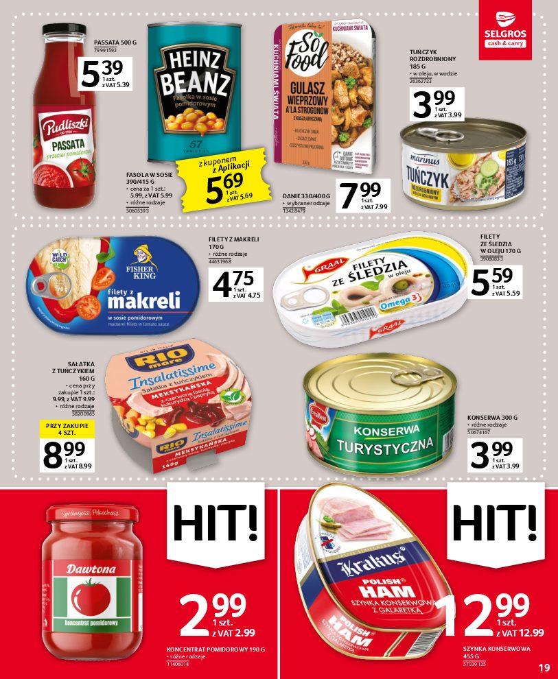 Gazetka promocyjna Selgros str. 19