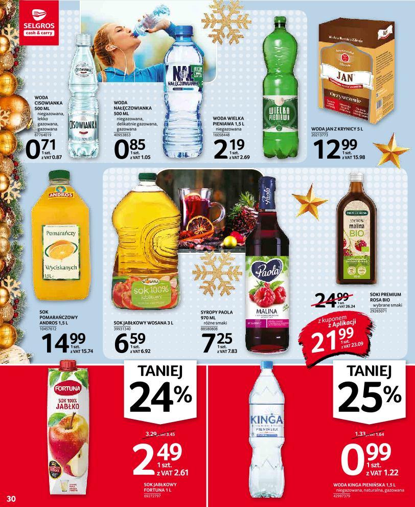Gazetka promocyjna Selgros str. 30