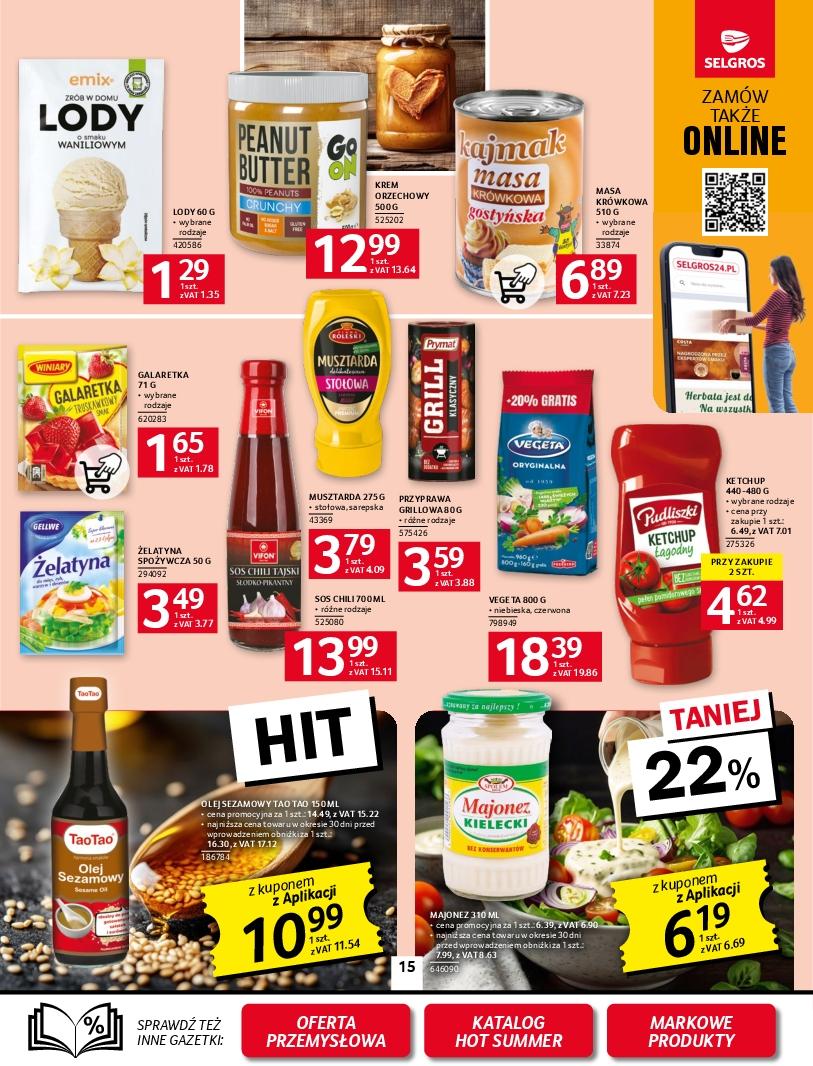 Gazetka promocyjna Selgros str. 15