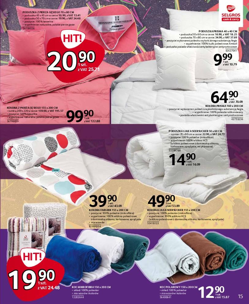 Gazetka promocyjna Selgros str. 15