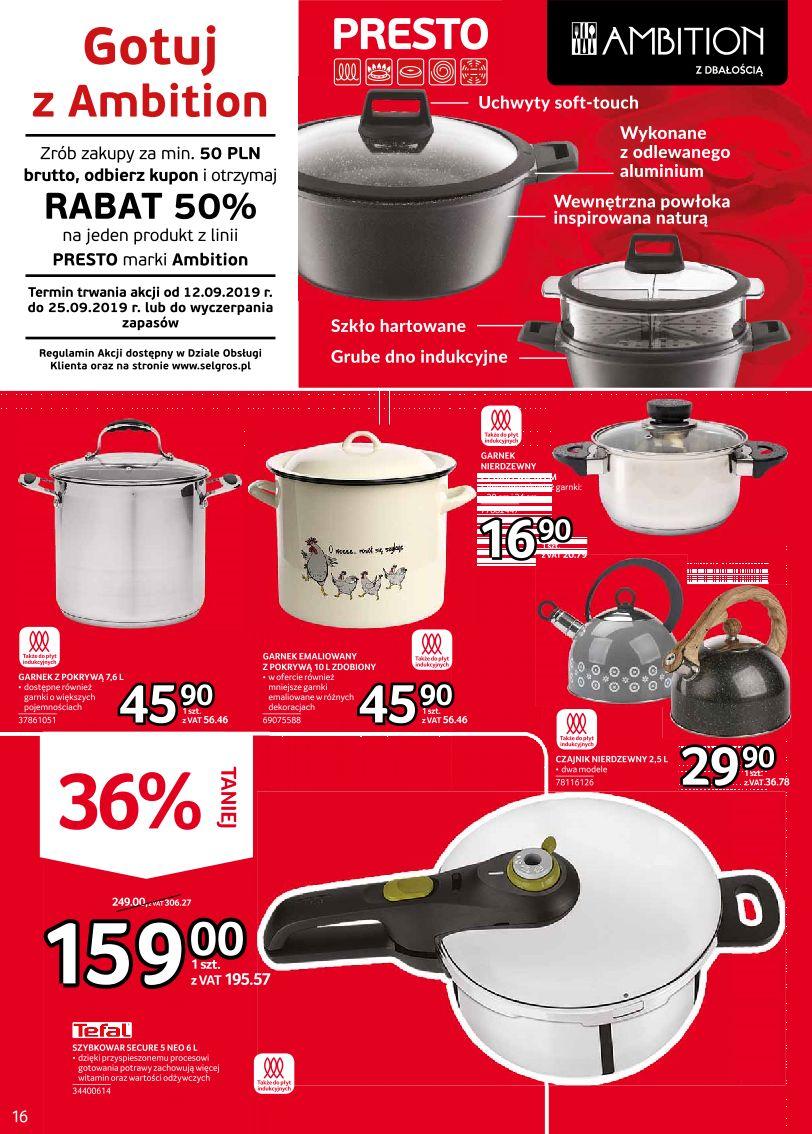 Gazetka promocyjna Selgros str. 16
