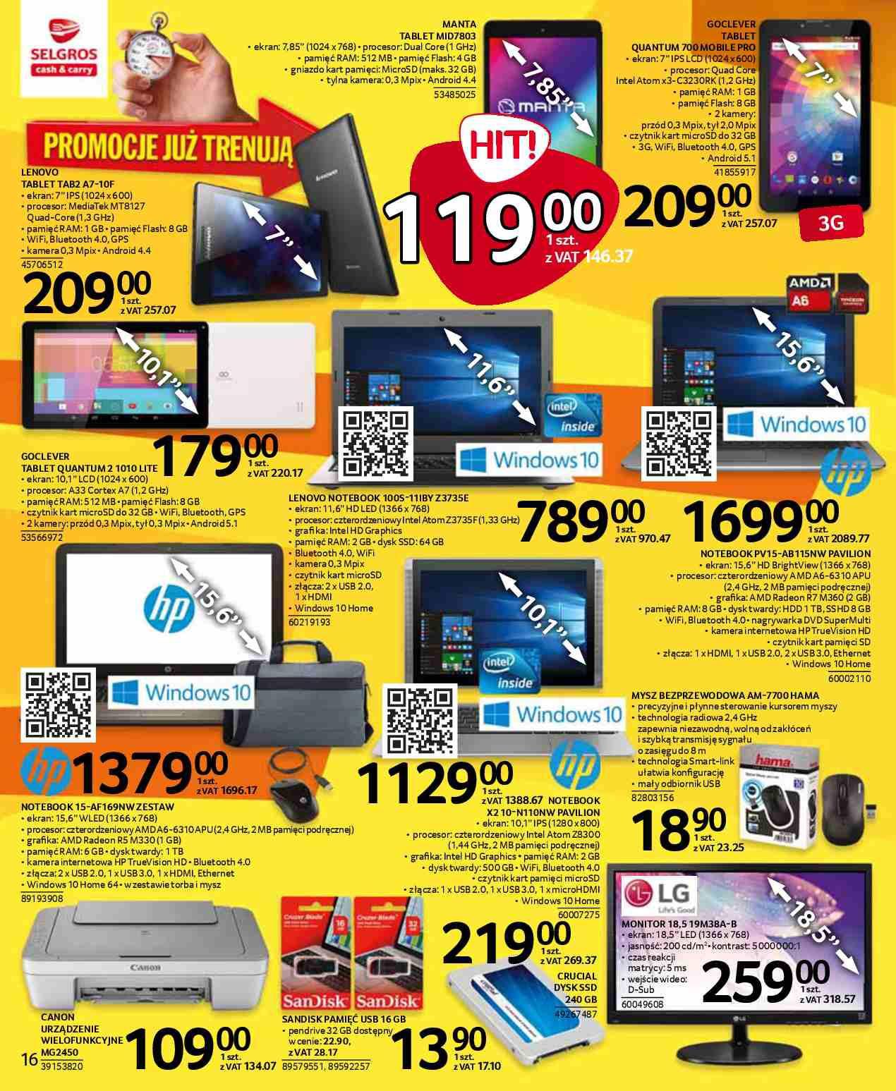 Gazetka promocyjna Selgros str. 16