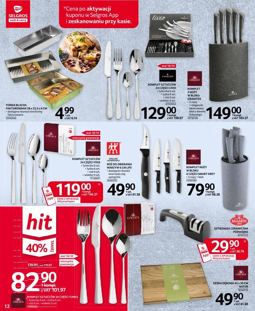 Gazetka promocyjna Selgros str. 12