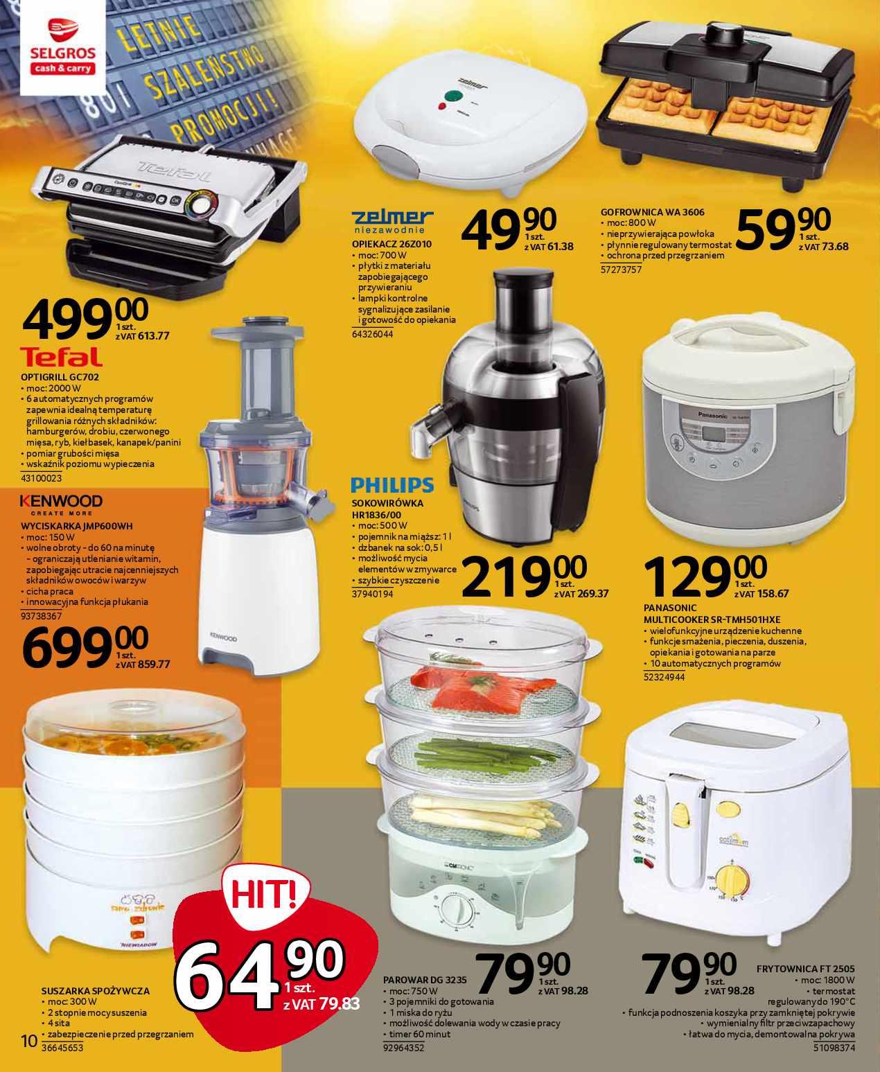 Gazetka promocyjna Selgros str. 10