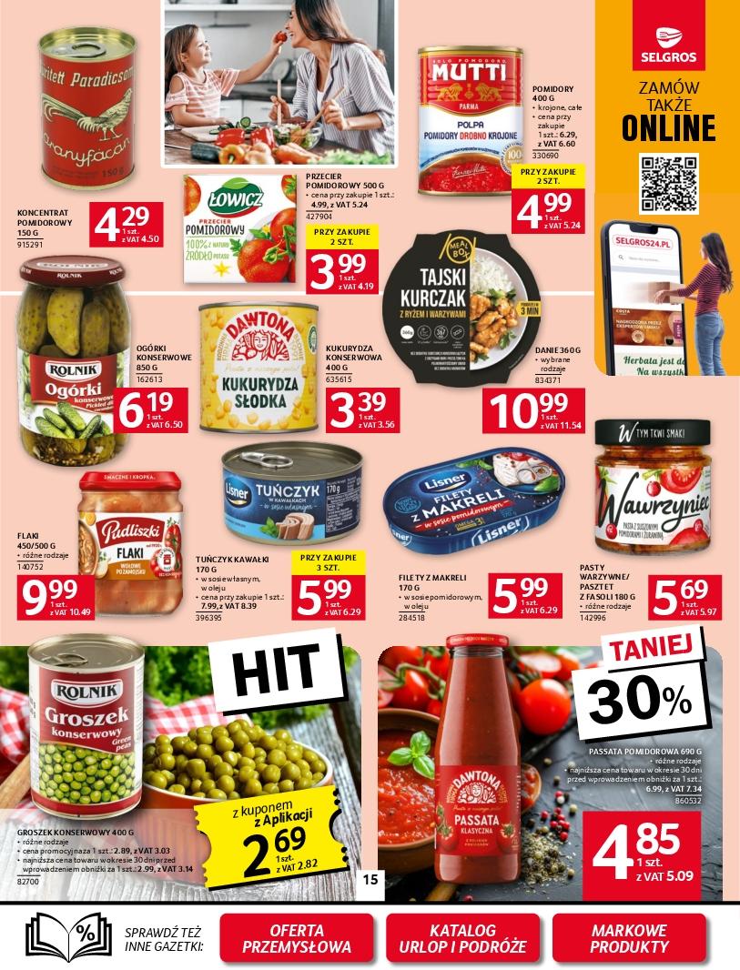 Gazetka promocyjna Selgros str. 15
