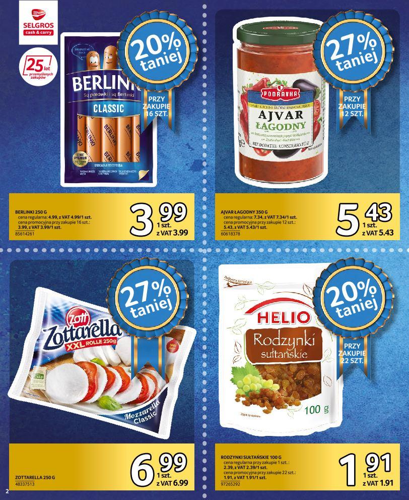 Gazetka promocyjna Selgros str. 2