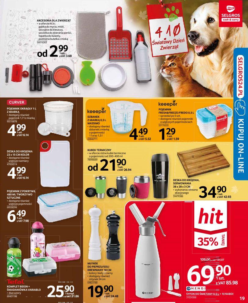 Gazetka promocyjna Selgros str. 19