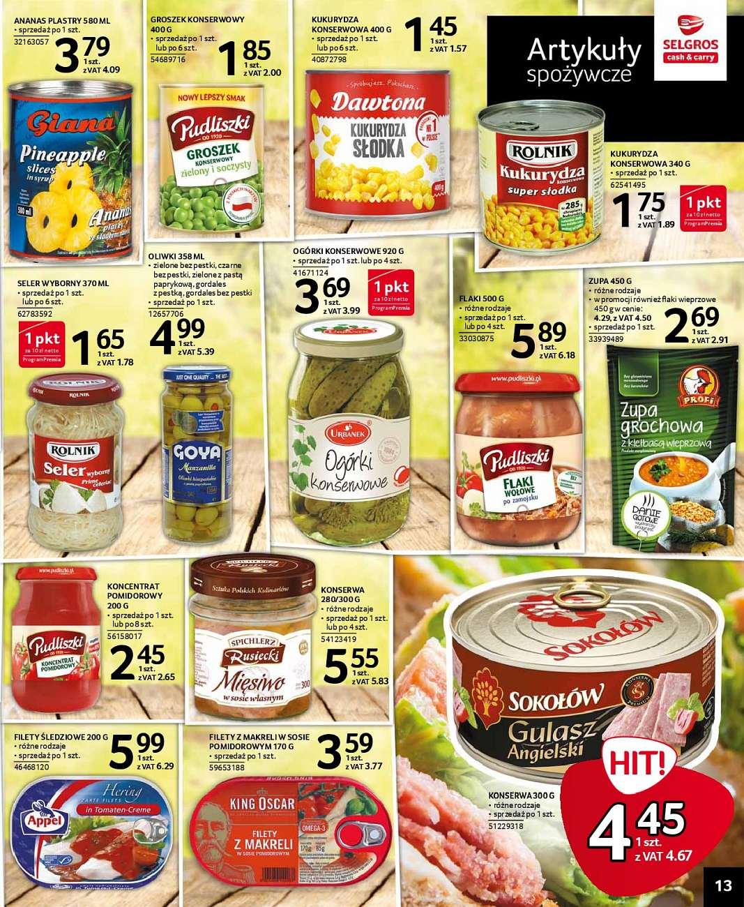 Gazetka promocyjna Selgros str. 13