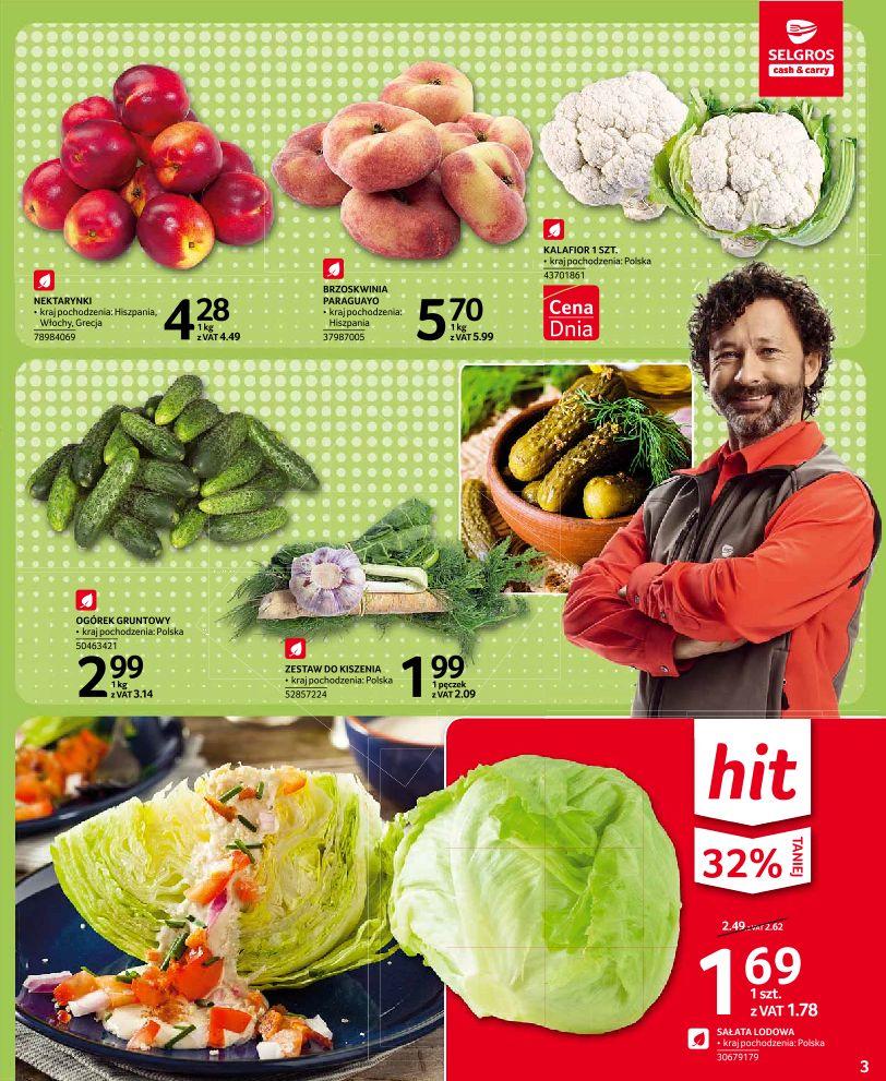 Gazetka promocyjna Selgros str. 3