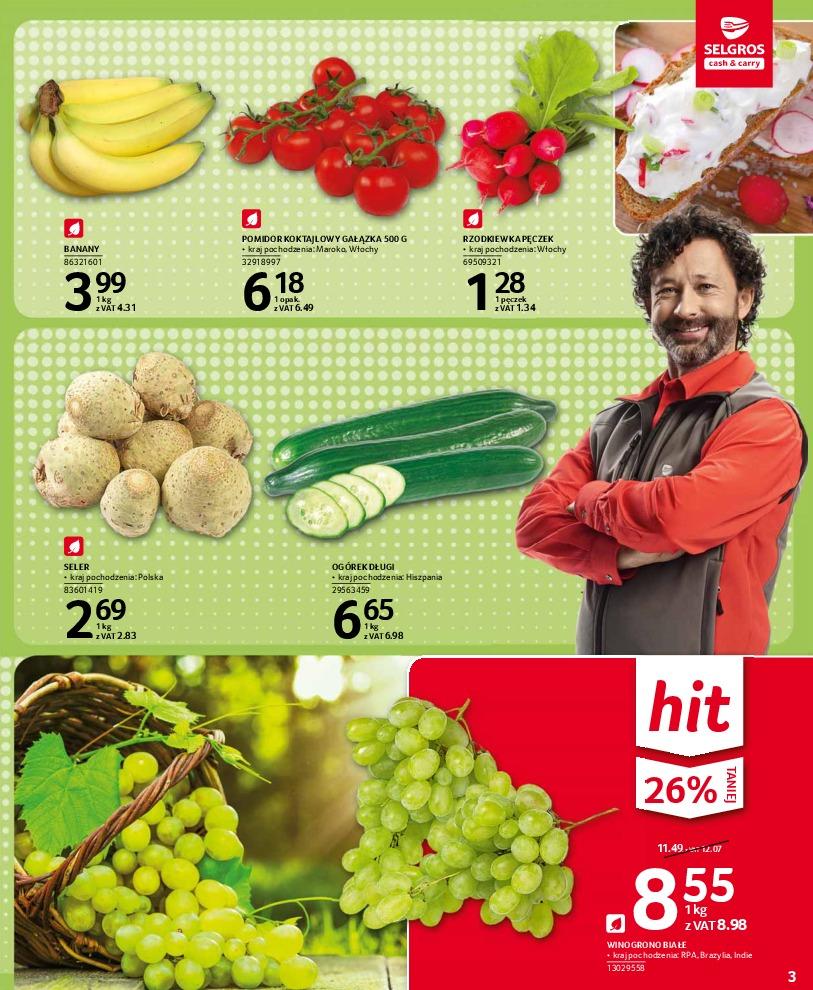 Gazetka promocyjna Selgros str. 3