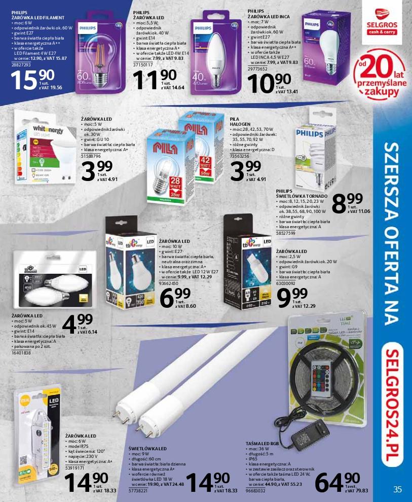 Gazetka promocyjna Selgros str. 35