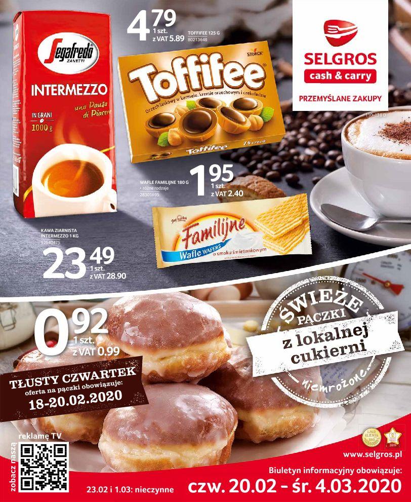 Gazetka promocyjna Selgros str. 1