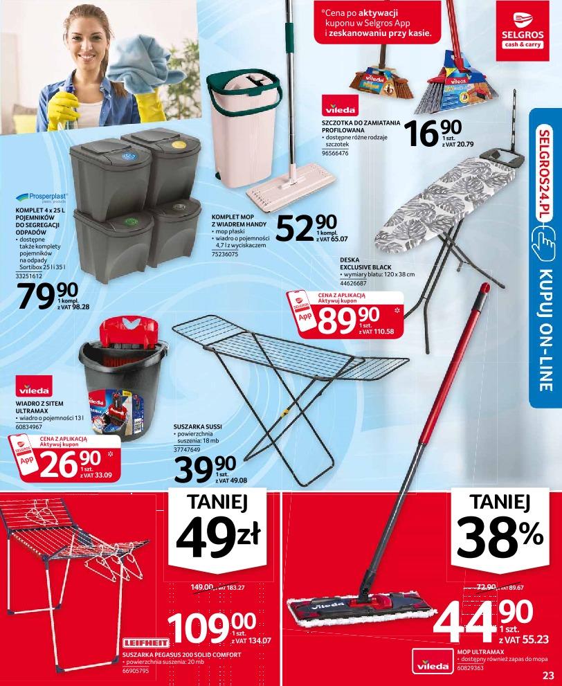 Gazetka promocyjna Selgros str. 23