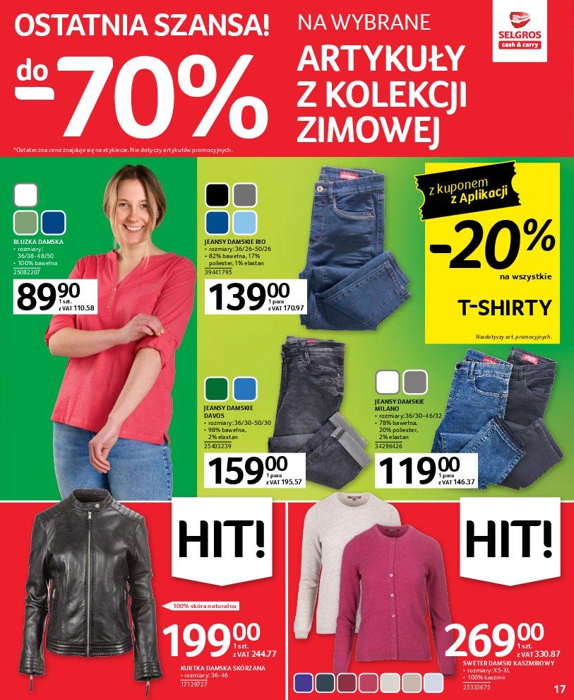 Gazetka promocyjna Selgros str. 17