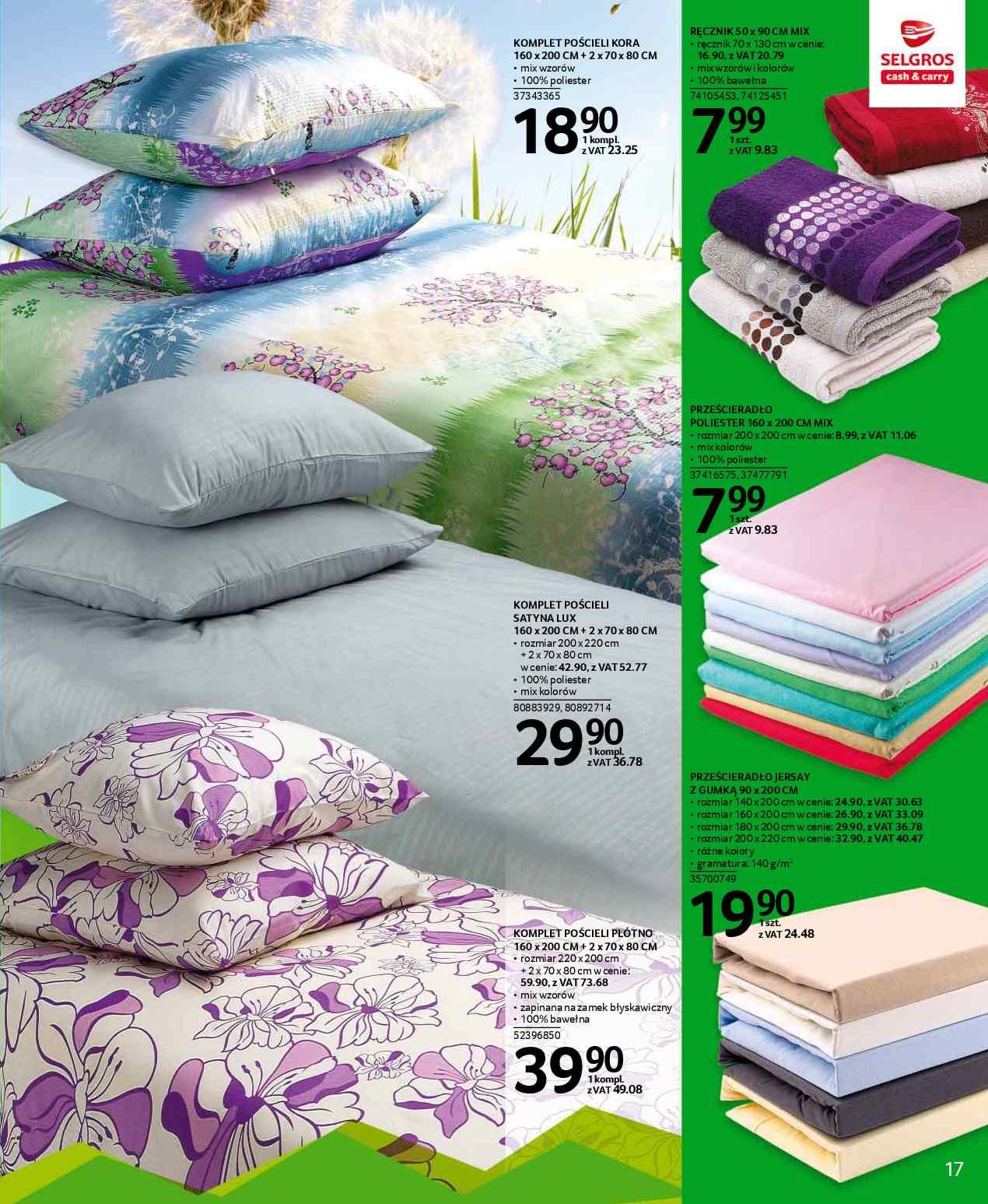Gazetka promocyjna Selgros str. 17