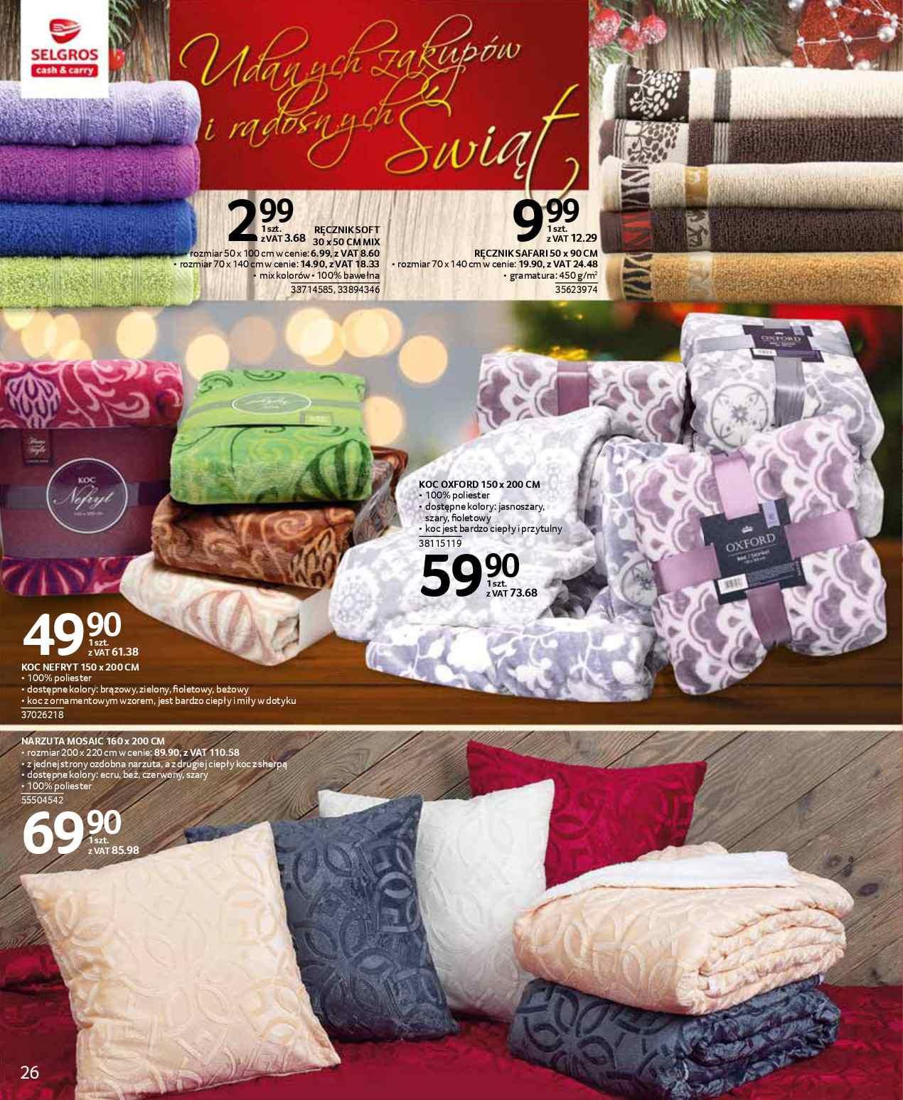Gazetka promocyjna Selgros str. 26