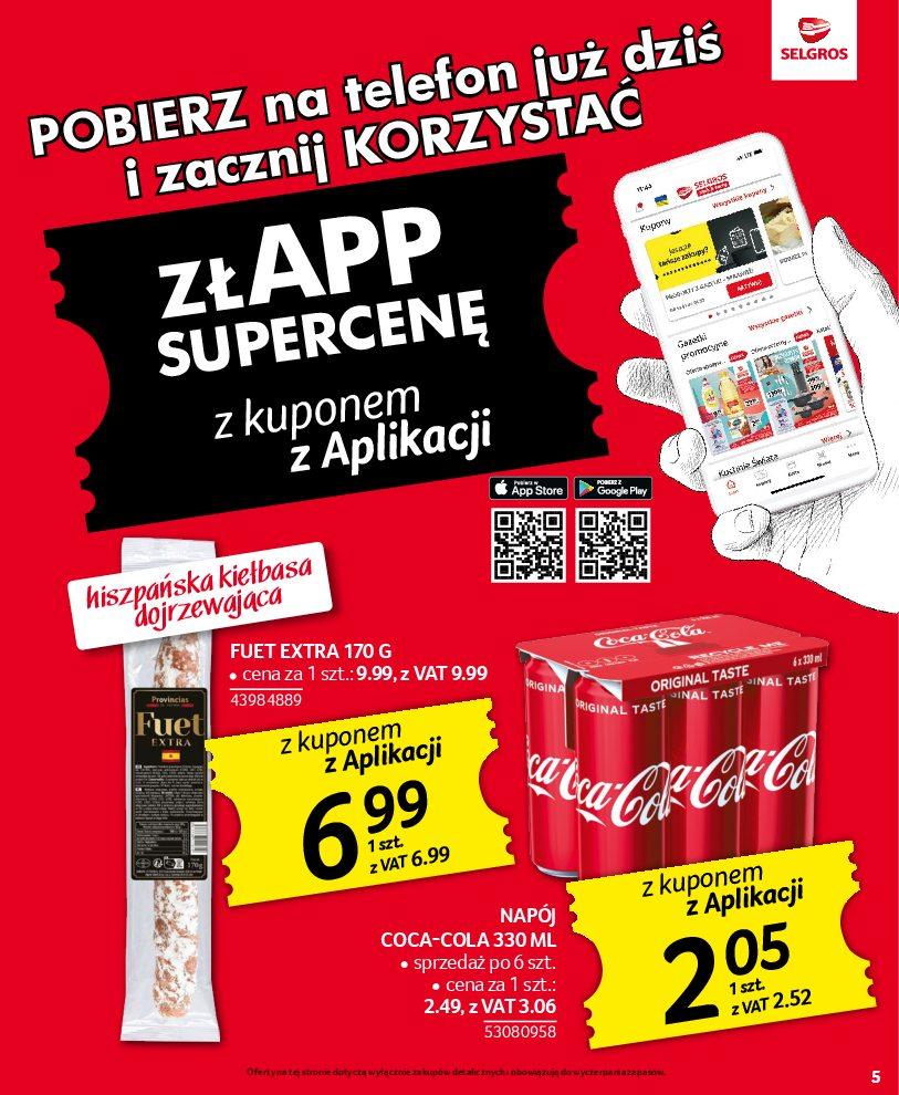 Gazetka promocyjna Selgros str. 5
