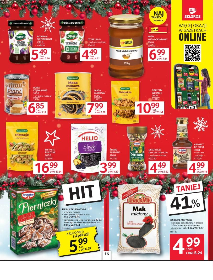 Gazetka promocyjna Selgros str. 16