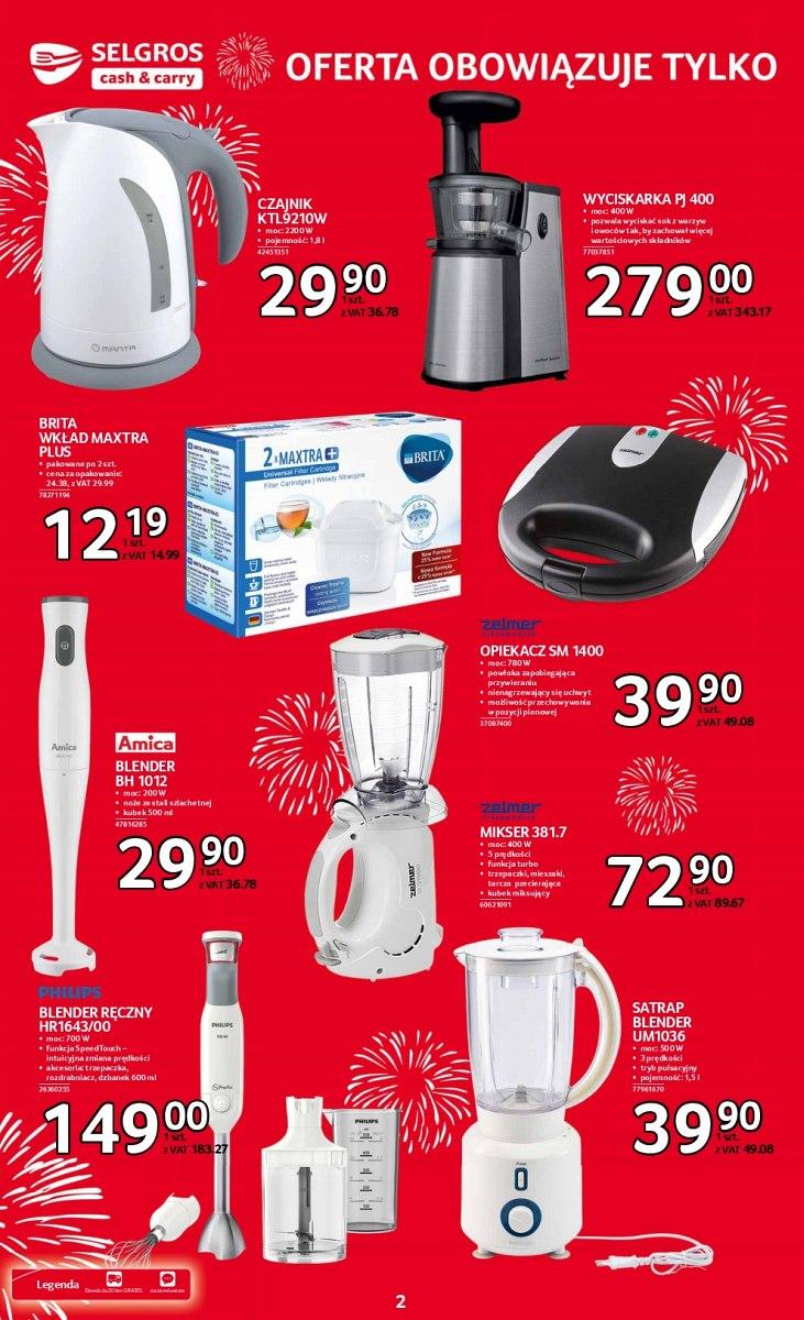 Gazetka promocyjna Selgros str. 2