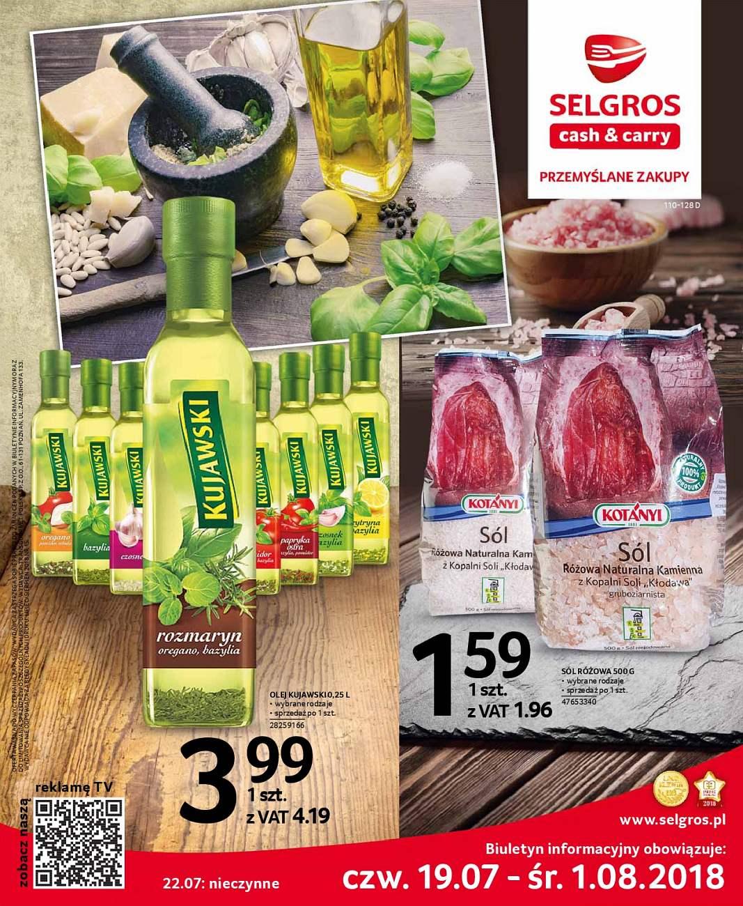 Gazetka promocyjna Selgros str. 1