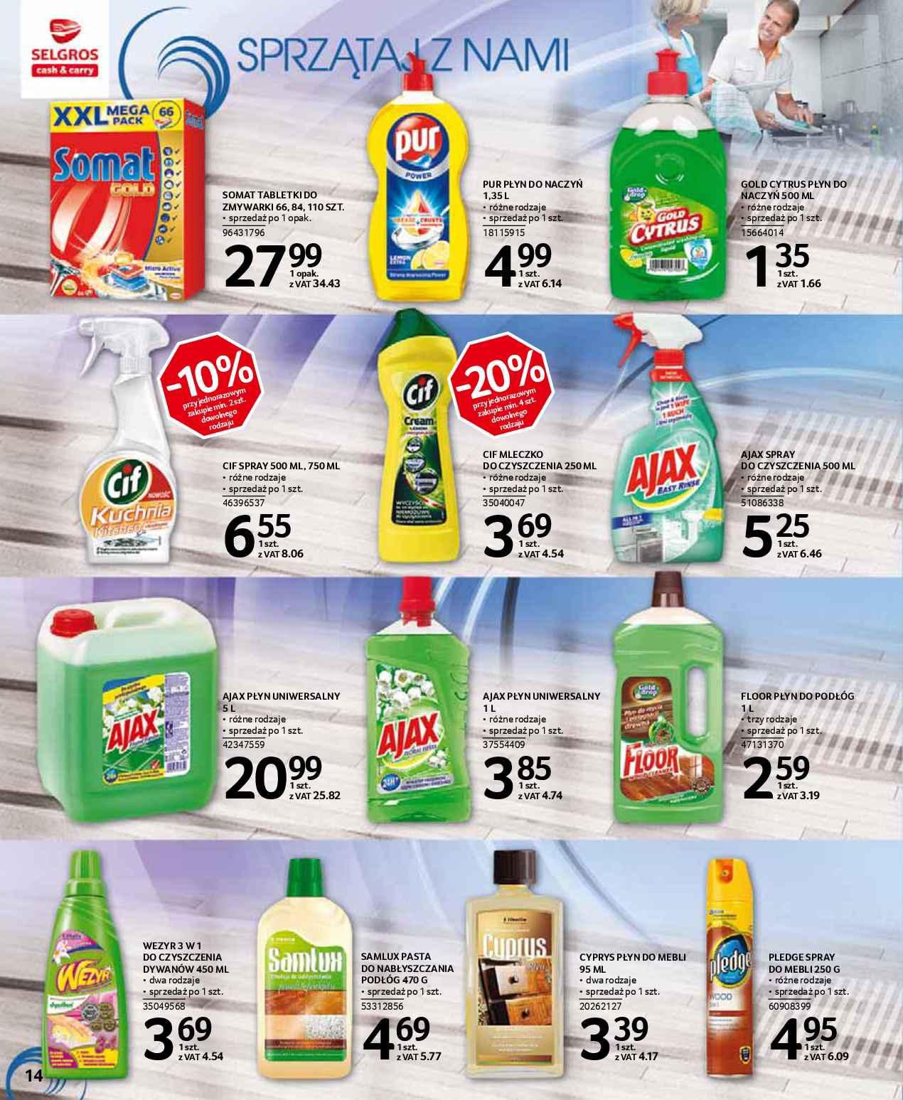 Gazetka promocyjna Selgros str. 14