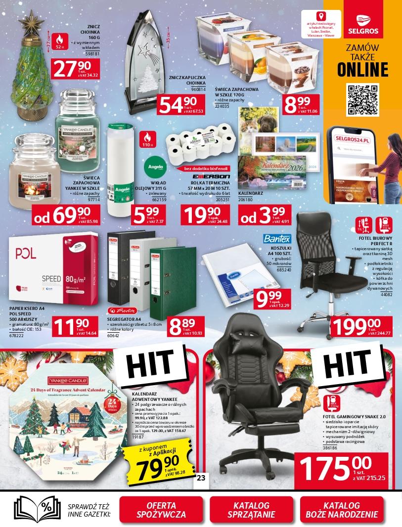 Gazetka promocyjna Selgros str. 25