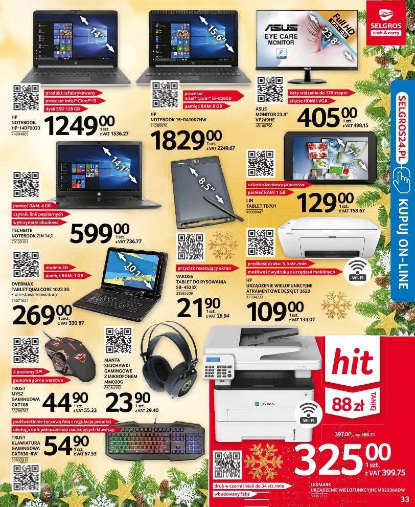 Gazetka promocyjna Selgros str. 33