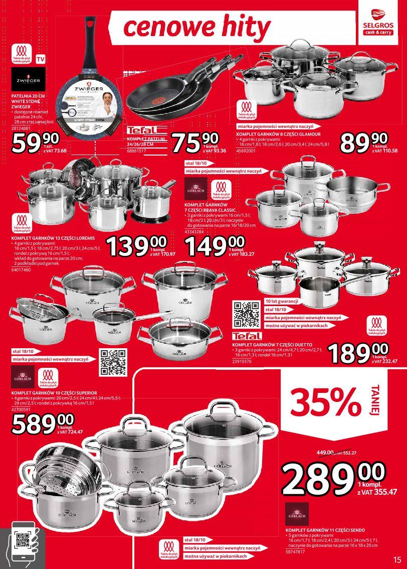 Gazetka promocyjna Selgros str. 15