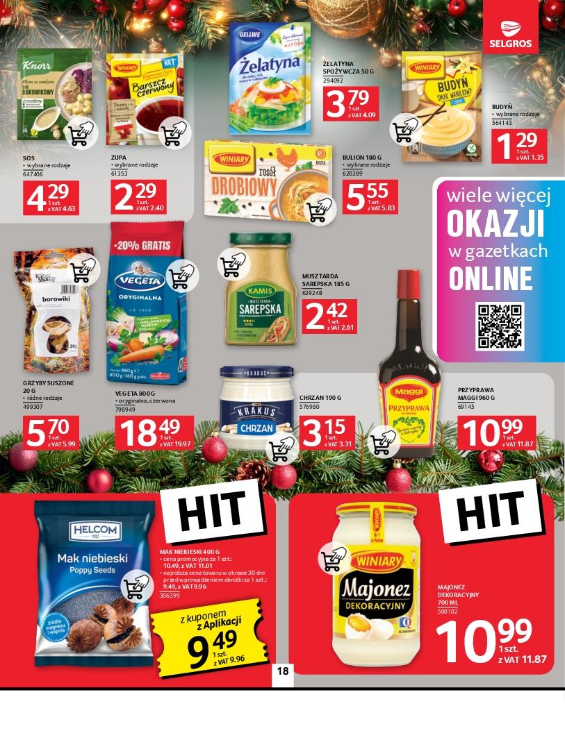 Gazetka promocyjna Selgros str. 18