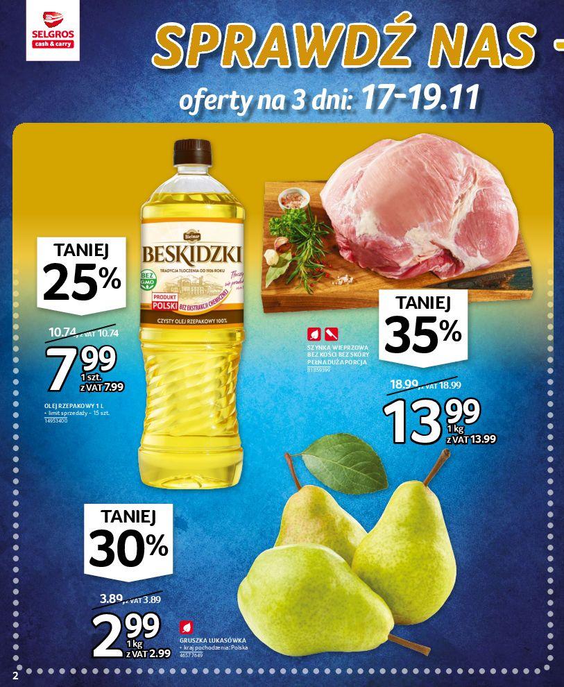 Gazetka promocyjna Selgros str. 2