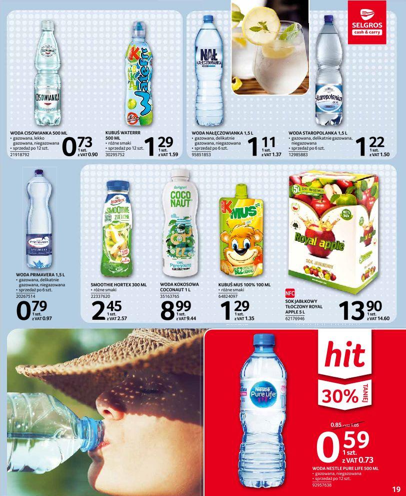 Gazetka promocyjna Selgros str. 19