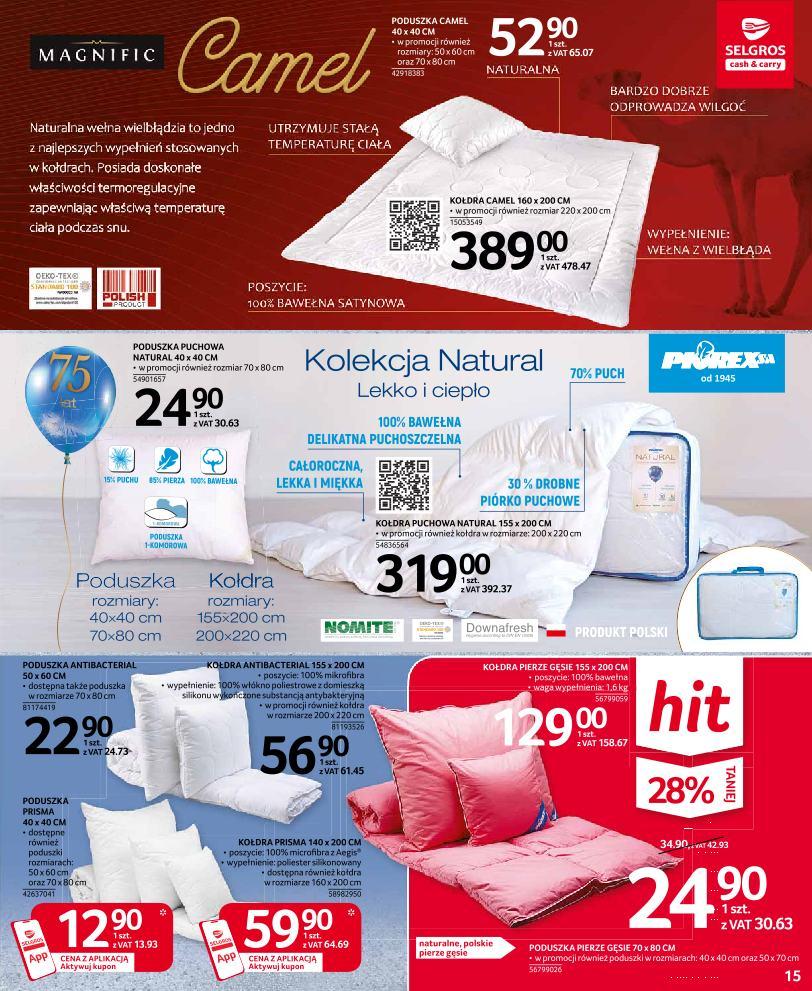 Gazetka promocyjna Selgros str. 15